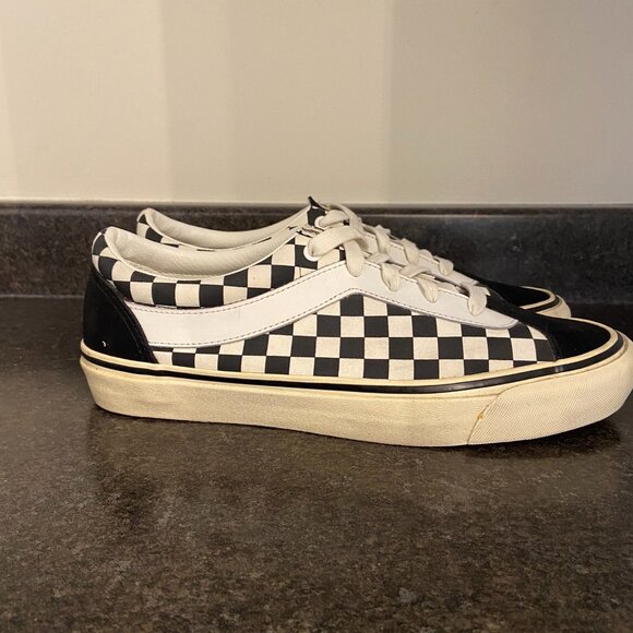 Vans Bold Ni Checkerboard 'Black Marshmallow' - Size 10 - Picture 2 of 8